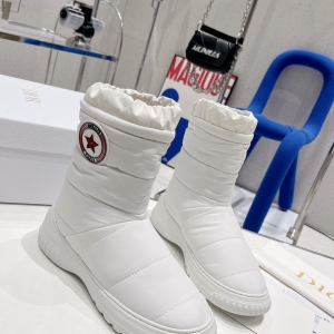 Dior 2022 Autumn/Winter Runway-Exclusive Puffer Boots  Premium Version