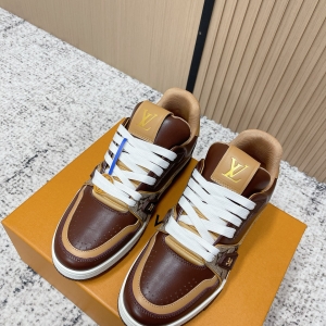 LV Trainer Sneaker Low Casual Sports Culture Versatile Basketball Shoes