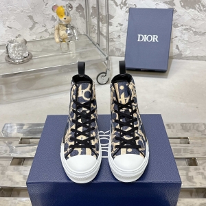 Dior B23 Classic Series Couple Style High-Top and Low-Top Casual Sneakers/Sneakers - Top-Quality Version!