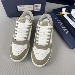 Dior Top-Tier Jacquard Embroidery Collection High & Low-Top Casual Sneakers