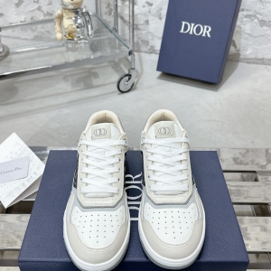 Dior Top-Tier Jacquard Embroidery Collection High & Low-Top Casual Sneakers