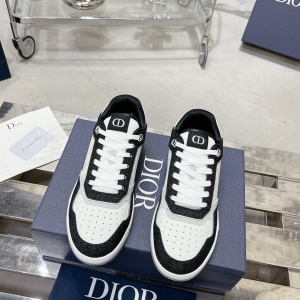 Dior Top-Tier Jacquard Embroidery Collection High & Low-Top Casual Sneakers