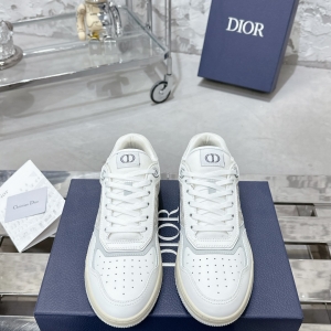 Dior Top-Tier Jacquard Embroidery Collection High & Low-Top Casual Sneakers
