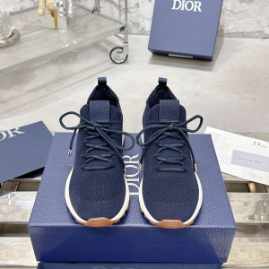 Dior Top-Tier Jacquard Embroidery Collection High & Low-Top Casual Sneakers