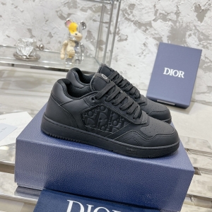 Dior Top-Tier Jacquard Embroidery Collection High & Low-Top Casual Sneakers