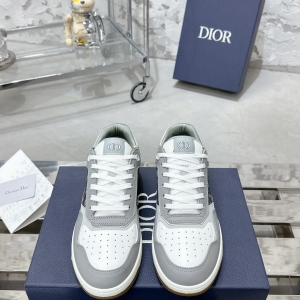 Dior Top-Tier Jacquard Embroidery Collection High & Low-Top Casual Sneakers