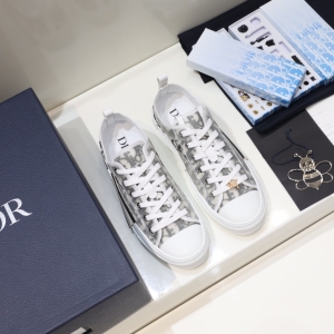 Dior B23 Low-Top Transparent Monogram Customizable Sneaker