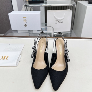 Dior Embroidered High-Heeled Shoes