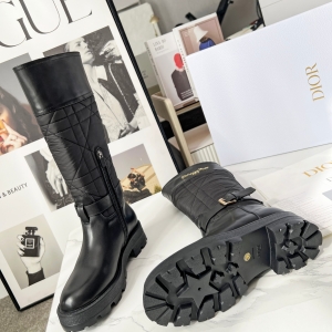 Dior 2025 Spring/Summer Retro British Style Brogue New Rider Boots