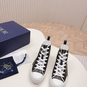 Dior B23 High-Top Monogram Color-Block Sneaker