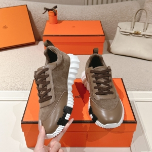 Hermes classic couple's casual sneakers