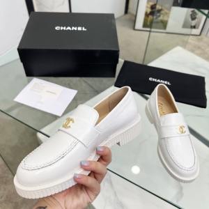 Chanel classic color-block loafers