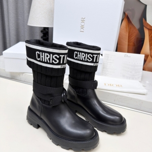 Dior Autumn/Winter New Knight Knee-High Boots