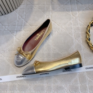 Chanel's new bow-tie flat ballet flats