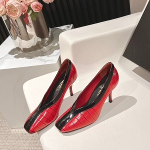 CHANE*|New Chanel 26C Double C Two-Tone Stiletto Heel