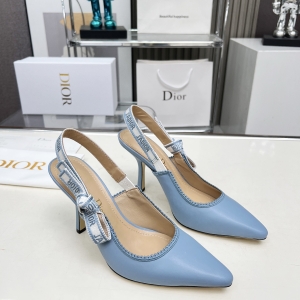 Dior embroidered high heels