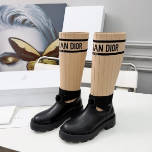 Dior Autumn/Winter New Knight Knee-High Boots