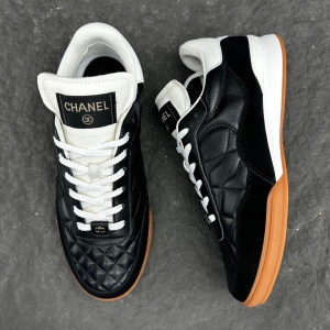 Chanel Summer 24 Calfskin and Suede Calfskin - Black Women's Sneakers