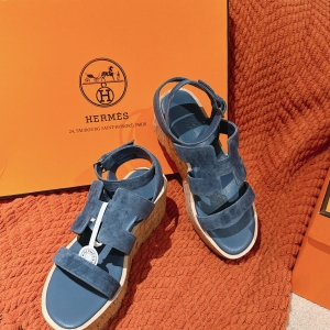 Hermès Havane series wedge sandals