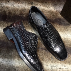 Hermes crocodile shoes