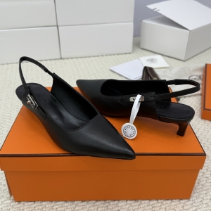 Hermès Lover 40 slingback heels