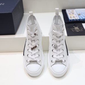 Dior B23 High-Top Transparent Monogram Sneaker