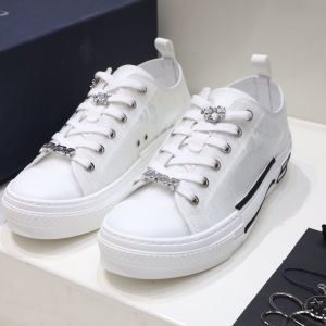 Dior B23 Low-Top Transparent Monogram Customizable Sneaker