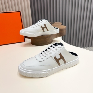 Hermes high-end luxury brand men's casual sports shoes